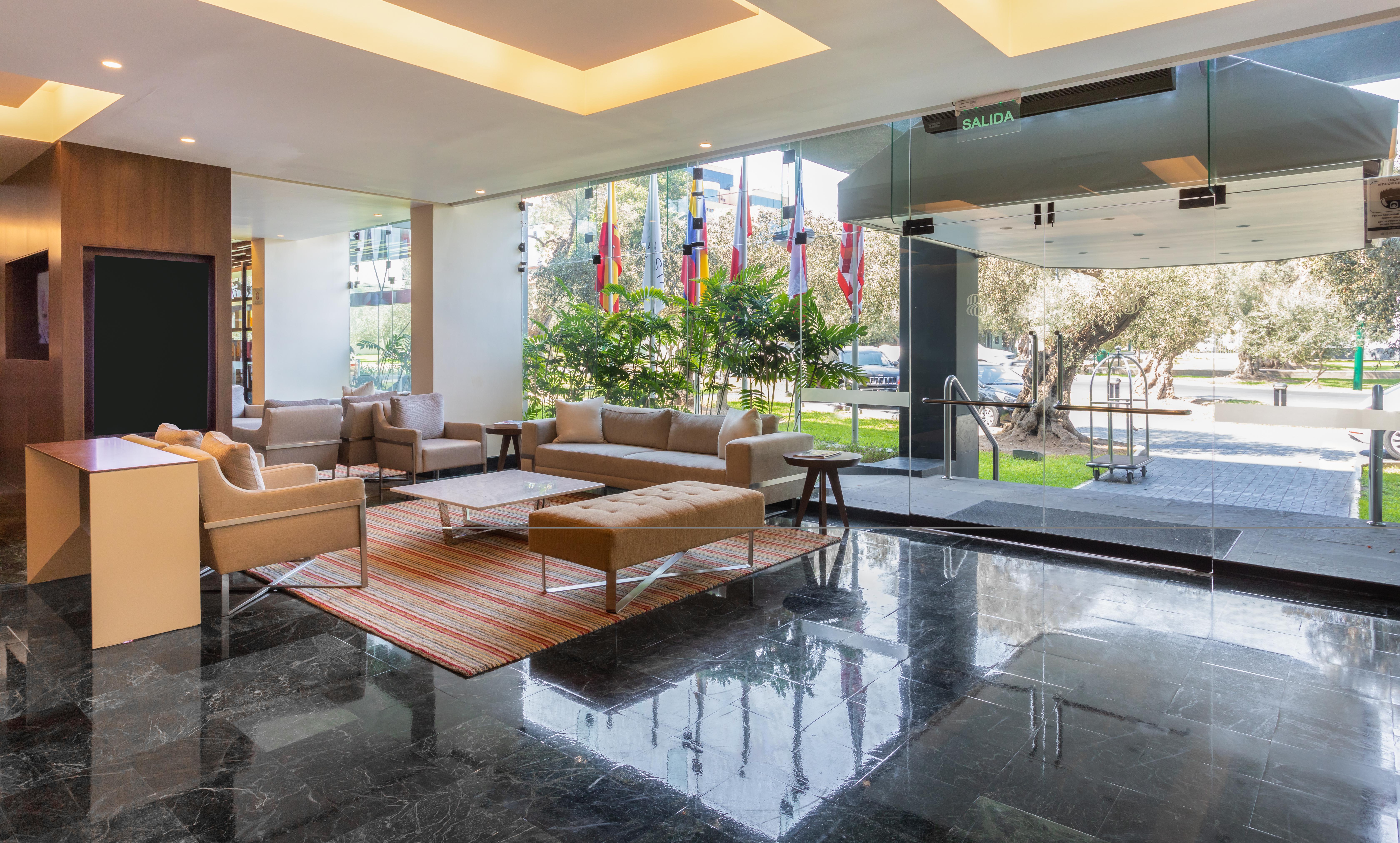 Sonesta Hotel El Olivar Lima Luaran gambar Lobby